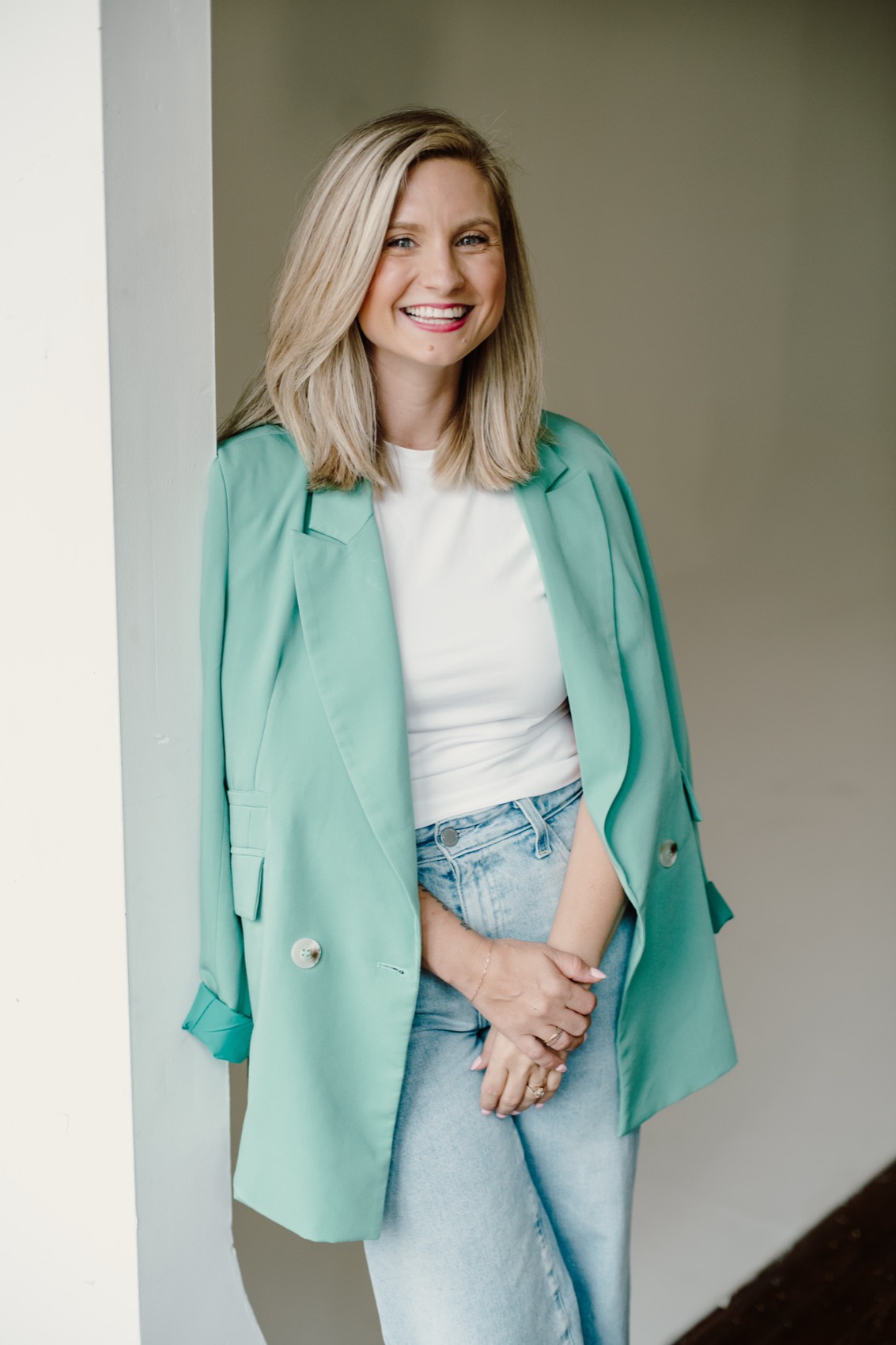 Haley Henderson smiling